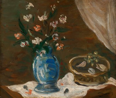 Stillleben mit Blumen - Blauer Vase von Andre Derain