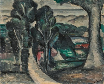 Landschaft von Camiers (Pas-de-Calais) von Andre Derain