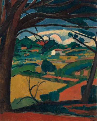 Landschaft in der Provence, Martigues von Andre Derain