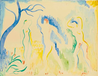 Drei Badende von Andre Derain