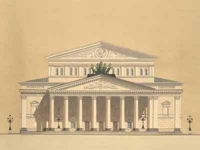 Bolschoi-Theater, Moskau, Russland von Andras Kaldor