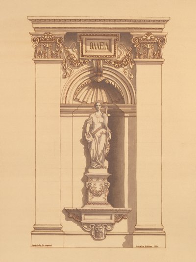Budapester Oper, Ungarn (Detail) von Andras Kaldor
