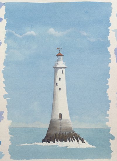 Longships Leuchtturm, Land