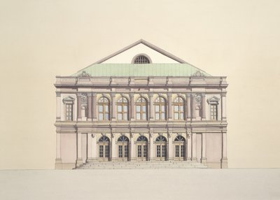 Städtisches Theater, Colmar, Frankreich von Andras Kaldor