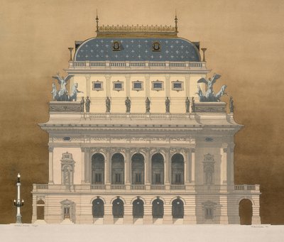 Nationaltheater, Prag, Tschechische Republik von Andras Kaldor