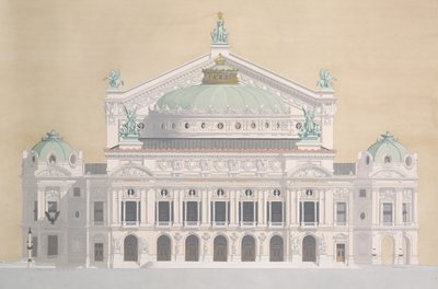 Opéra Garnier, Paris, Frankreich von Andras Kaldor