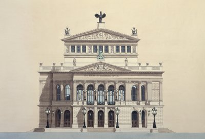 Opernhaus, Frankfurt, Deutschland von Andras Kaldor