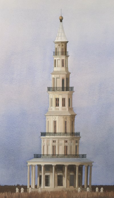 Pagode de Chanteloup, Amboise sur Loire, Frankreich von Andras Kaldor