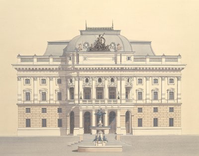 Slowakisches Nationaltheater von Andras Kaldor