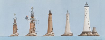 Die Eddystone-Leuchttürme, Plymouth, Devon, UK von Andras Kaldor