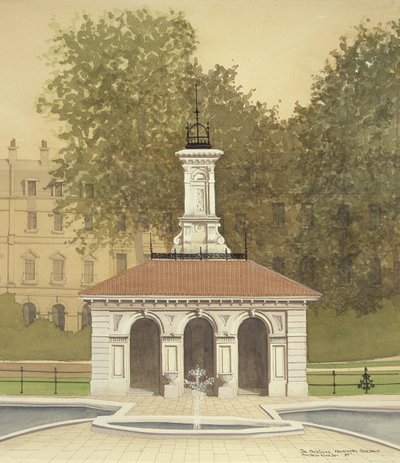 Der Brunnen, Kensington Gardens, London von Andras Kaldor