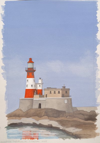 Der Longstone-Leuchtturm, Farne Island von Andras Kaldor