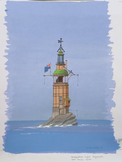 Der zweite Eddystone-Leuchtturm, Plymouth, Devon von Andras Kaldor