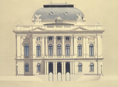 Zürcher Opernhaus, Zürich, Schweiz von Andras Kaldor