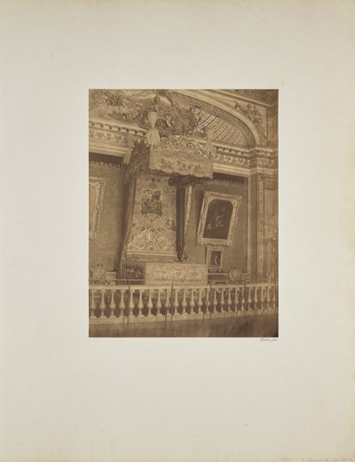 Zimmer von Ludwig XIV. von Andre Adolphe Eugene Disderi