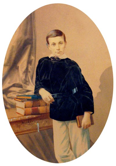 Prinz Albert I. von Monaco, ca. 1860 von Andre Adolphe Eugene Disderi