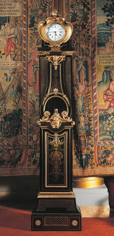 Louis XIV-Stil Pendeluhr, zugeschrieben Andre-Charles Boulle von Andre Charles Boulle
