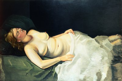 Blonde Akt Schlafend von Andre Derain