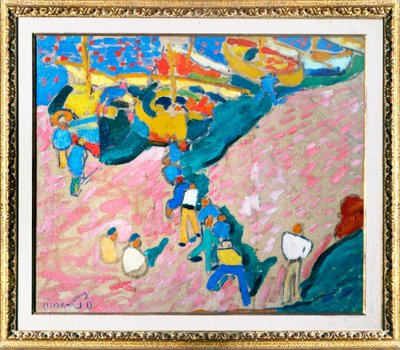 Fischer in Collioure von André Derain von Andre Derain