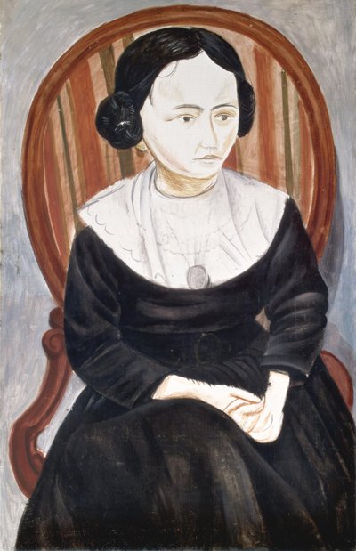Mädchen in Schwarz, um 1913 von Andre Derain