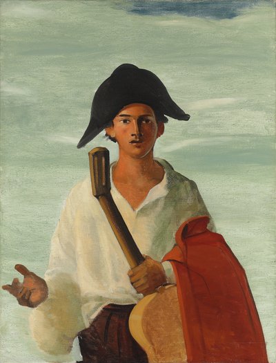 Harlekin mit Gitarre, ca. 1930 von Andre Derain
