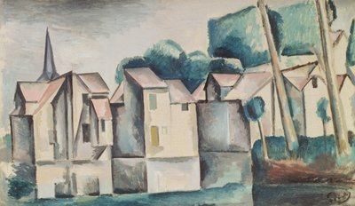 Häuser am Wasser von Andre Derain