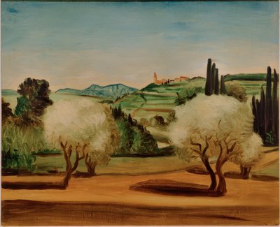 Landschaft mit Olivenbäumen von Andre Derain