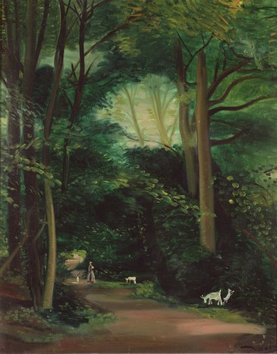 Die Ziegen von Chambourcy, ca. 1948-49 von Andre Derain