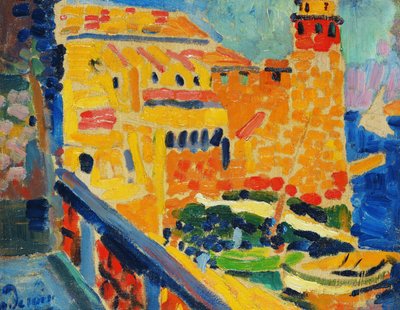 Der Leuchtturm von Collioure von Andre Derain