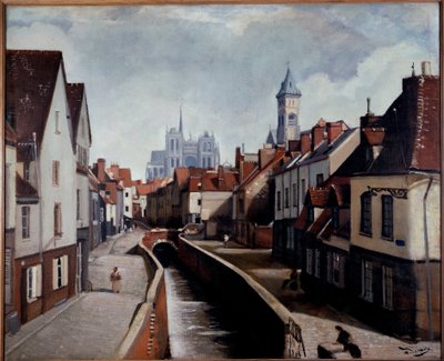 Blick auf Amiens von Andre Derain