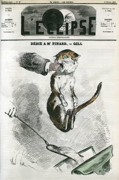 Dedie a Madame Pinard. Titelblatt in „L