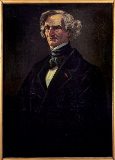 Porträt von Hector Berlioz (1803-1869), französischer Komponist von Andre Gill