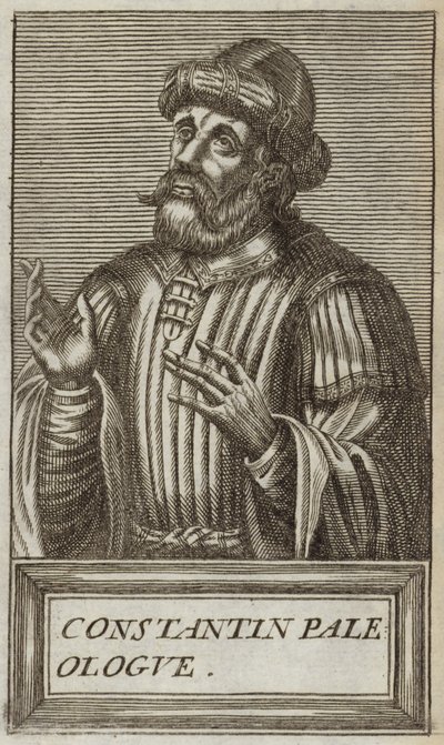 Konstantin XI. Palaiologos von Andre Thevet