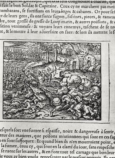 Landung, aus Cosmographie universelle von Andre Thevet, 1575 von Andre Thevet