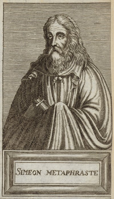 Symeon der Metaphrast von Andre Thevet