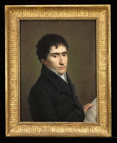 Porträt eines Musikers, ca. 1800 von Andrea Appiani