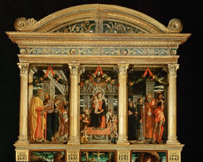 Altarbild in der Kirche von San Zeno, Verona von Andrea Mantegna