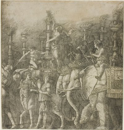 Der Triumph des Julius Caesar von Andrea Mantegna