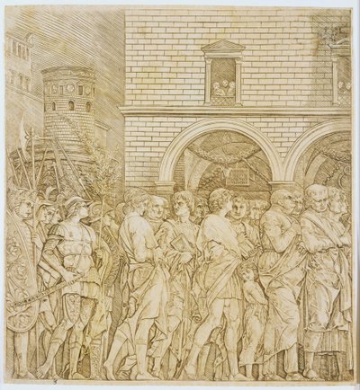 Triumph der Senatoren von Andrea Mantegna
