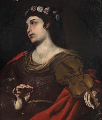 Heilige Cäcilia von Andrea Vaccaro