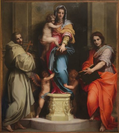 Madonna der Harpyien von Andrea del Sarto