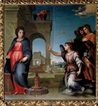 Die Verkündigung von Andrea del Sarto
