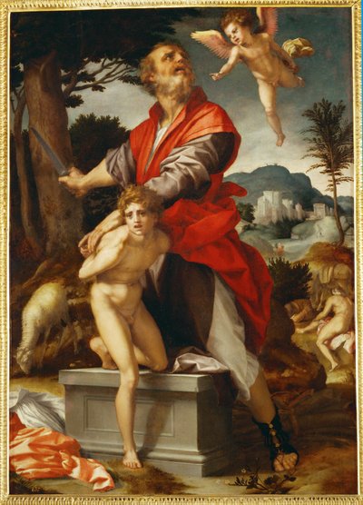 Das Opfer Isaaks von Andrea del Sarto