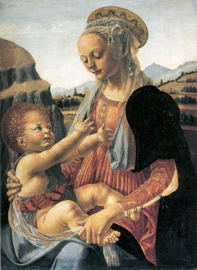 Maria mit dem Kind von Andrea del Verrocchio