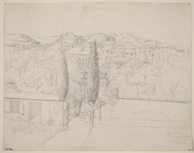 Aussicht aus meinem Fenster, via valfonda in Florenz von Andreas-Ludwig Kruger