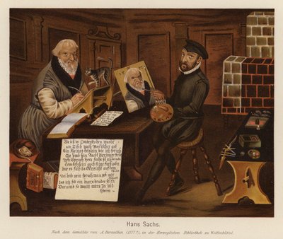 Hans Sachs, deutscher Meistersinger, Dichter und Dramatiker von Andreas Herneisen