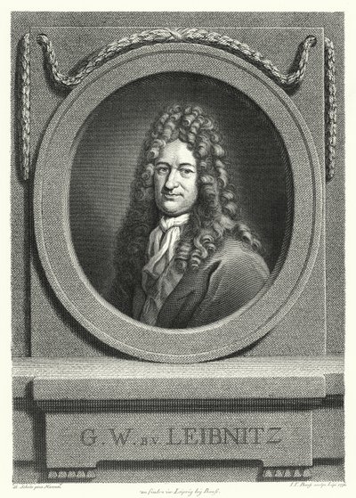 Gottfried Wilhelm Leibniz, deutscher Philosoph, Mathematiker und Universalgelehrter von Andreas Scheits