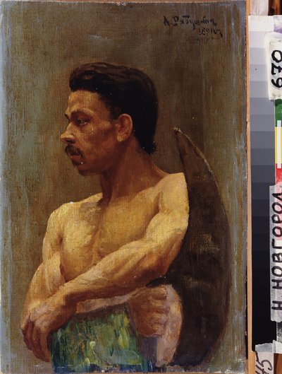 Ein Rekrut von Andrei Petrovich Ryabushkin