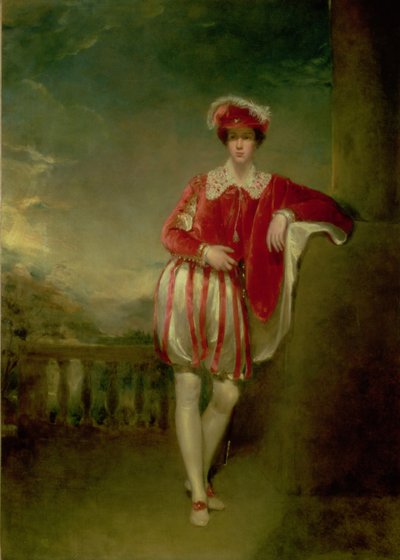 Der Schauspieler William Henry West Betty (1791-1874) von Andrew Geddes