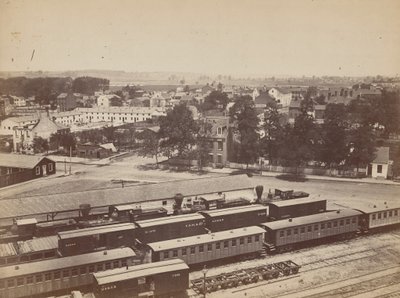 Nr. 89—Alexandria, vom "Round House," Blick nach Norden von Andrew Joseph Russell